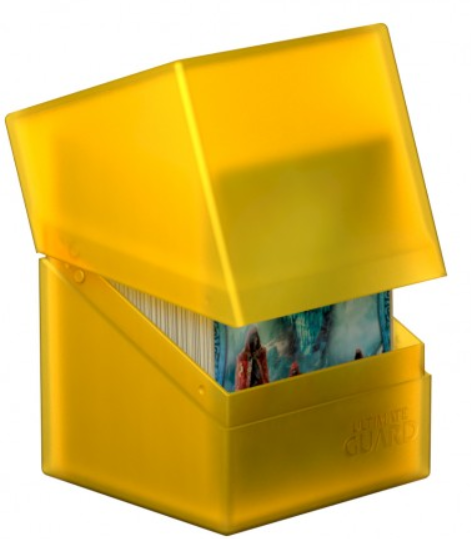 Deck Box Ultimate Guard Boulder (100ct) Amber