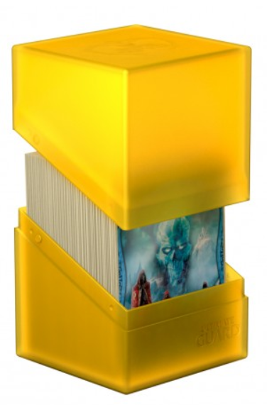 Deck Box Ultimate Guard Boulder (100ct) Amber