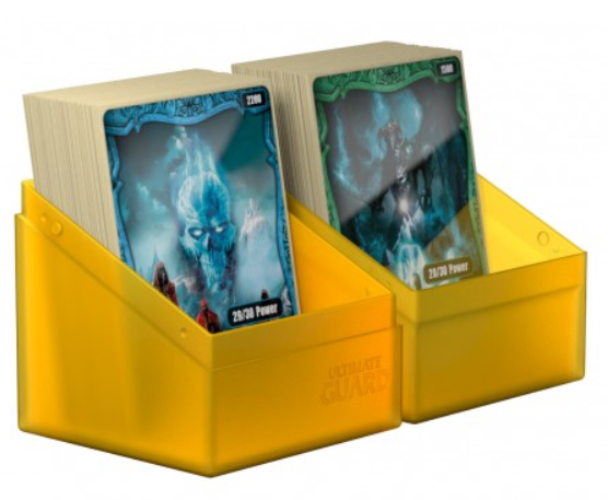 Deck Box Ultimate Guard Boulder (100ct) Amber