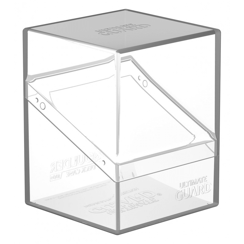 Deck Box Ultimate Guard Boulder (100ct) Clear