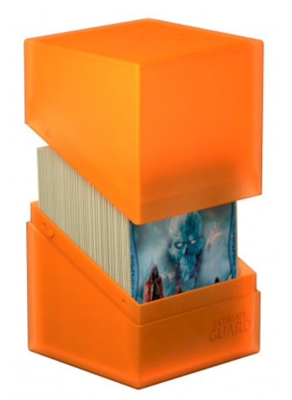 Deck Box Ultimate Guard Boulder (100ct) Poppy Topaz