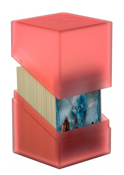 Deck Box Ultimate Guard Boulder (100ct) Ruby