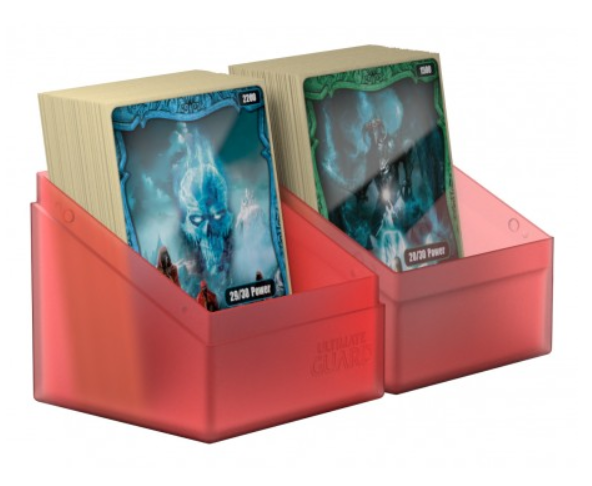 Deck Box Ultimate Guard Boulder (100ct) Ruby
