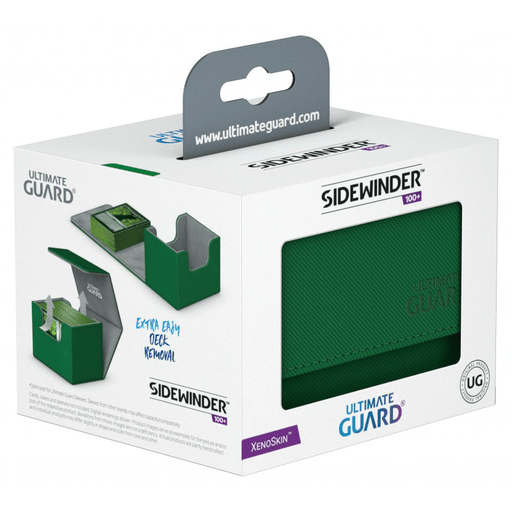 Deck Box Ultimate Guard Sidewinder (100ct) Green