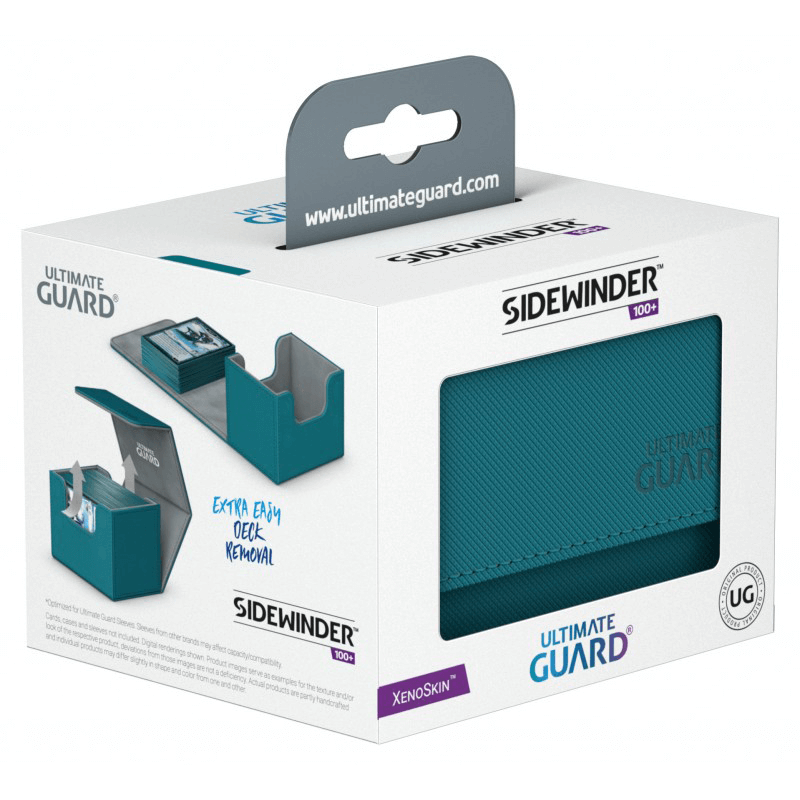 Deck Box Ultimate Guard Sidewinder (100ct) Petrol