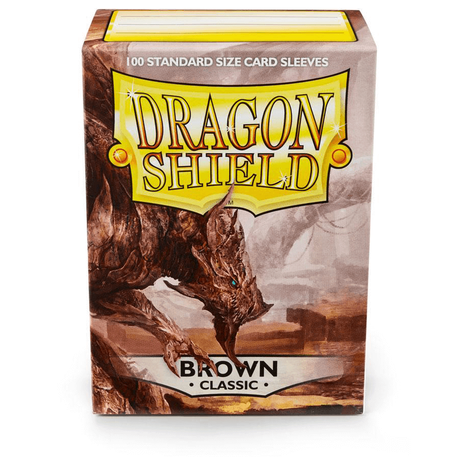 Sleeves Dragon Shield (100ct) Brown