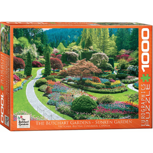 Puzzle (1000pc) Butchart Gardens Sunken Garden