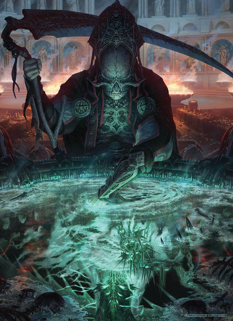 Puzzle (1000pc) Court of the Dead : The Dark Shepherd's Reflection