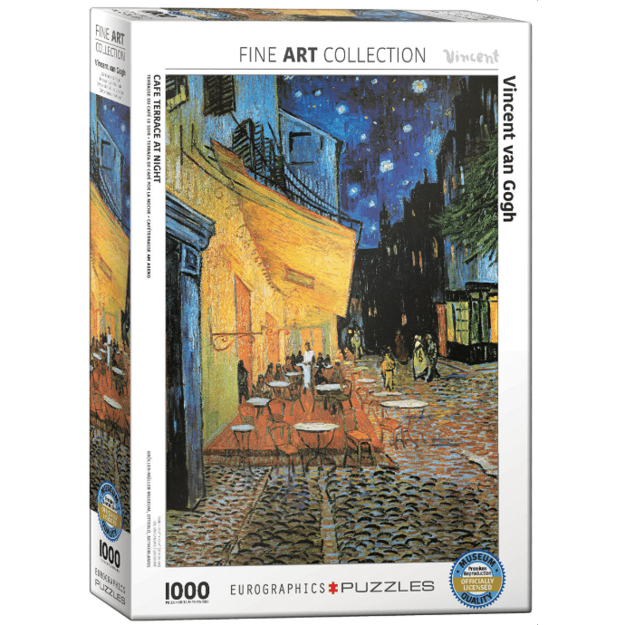 Puzzle (1000pc) Fine Art : Cafe Terrace at Night