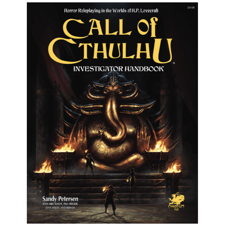 Call of Cthulhu (7th ed)Core Rulebook Investigator Handbook