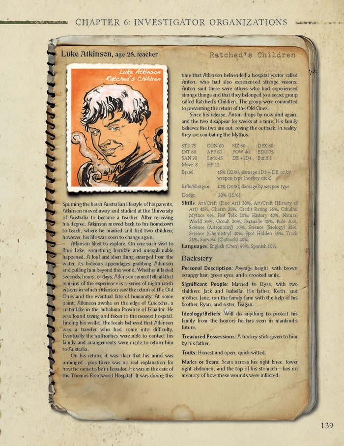 Call of Cthulhu (7th ed) Core Rulebook Investigator Handbook