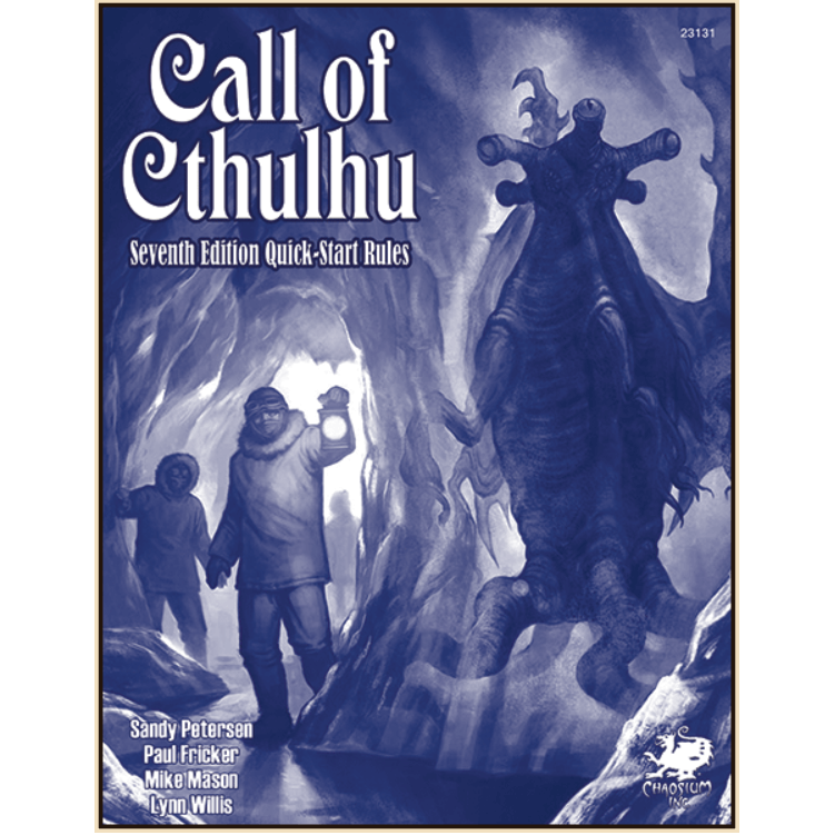 Call of Cthulhu (7th ed) Quick Start