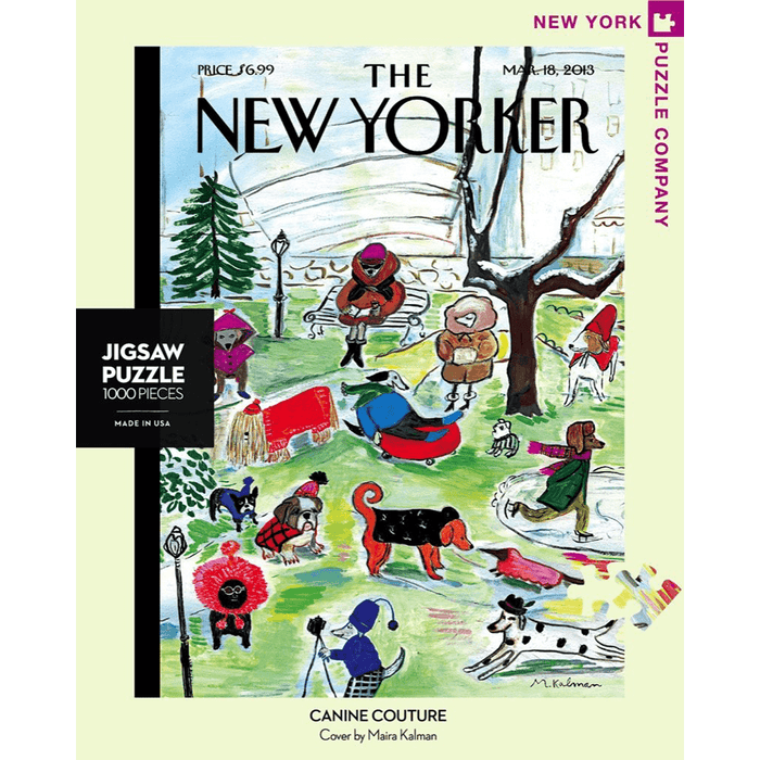 Puzzle (1000pc) New Yorker : Canine Couture