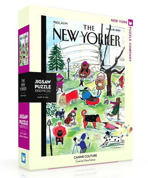 Puzzle (1000pc) New Yorker : Canine Couture