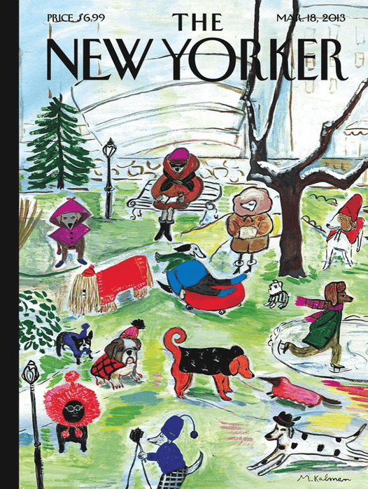 Puzzle (1000pc) New Yorker : Canine Couture