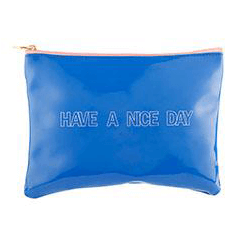 Carry All Pouch (8x6in) Have a Nice Day