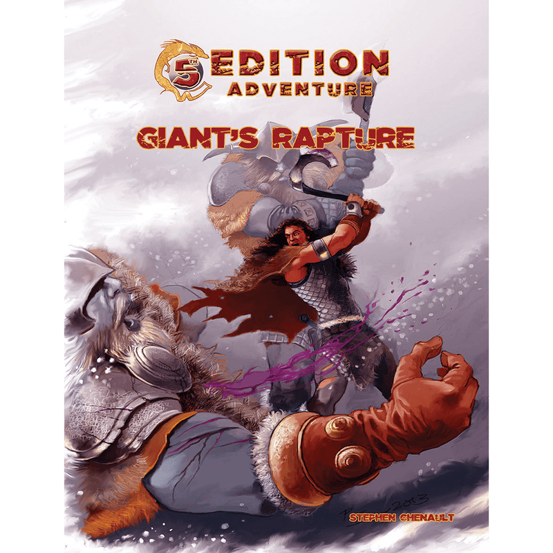 Castles & Crusades Module : Giant's Rapture
