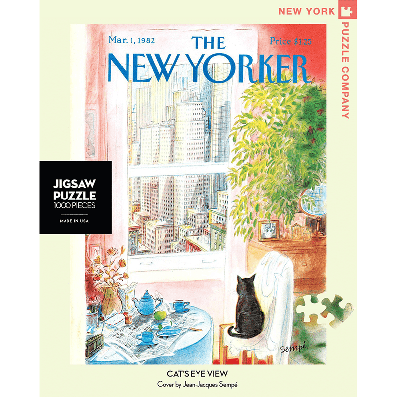 Puzzle (1000pc) New Yorker : Cat's Eye View