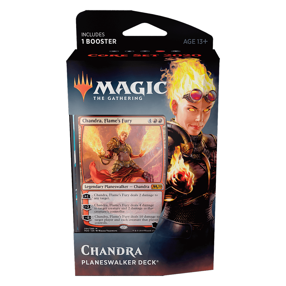 MTG Planeswalker Deck : Core Set 2020 (M20) Chandra — Twenty Sided