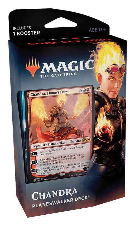MTG Planeswalker Deck : Core Set 2020 (M20) Chandra — Twenty Sided