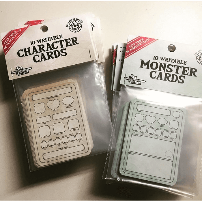 Combat Cards : Monster Cards