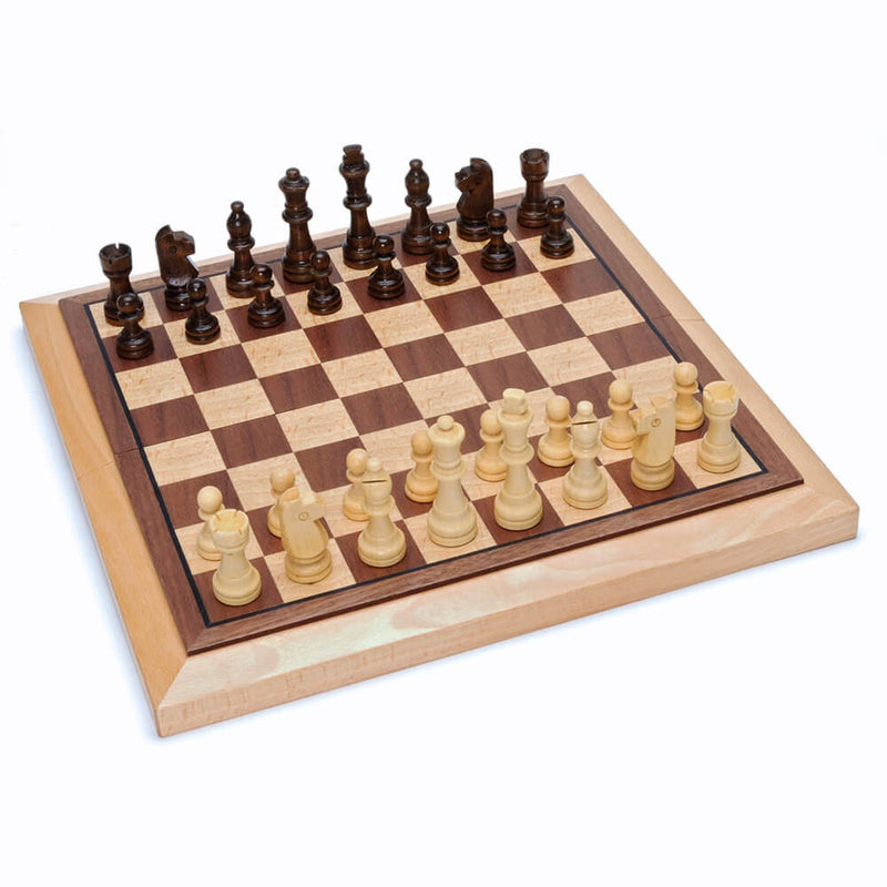Chess Folding (12in) Walnut