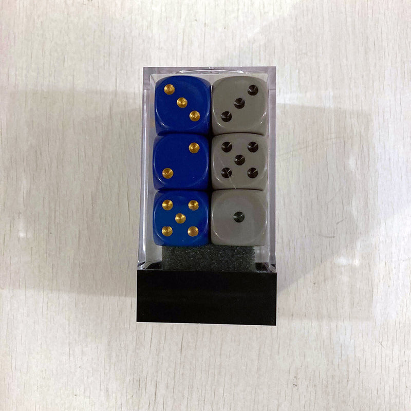 Dice Set 12d6 Opaque (16mm) 25701 Dixie