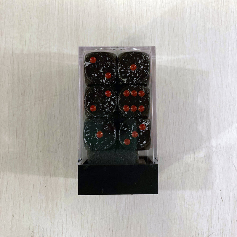 Dice Set 12d6 Speckled (16mm) 25708 Space