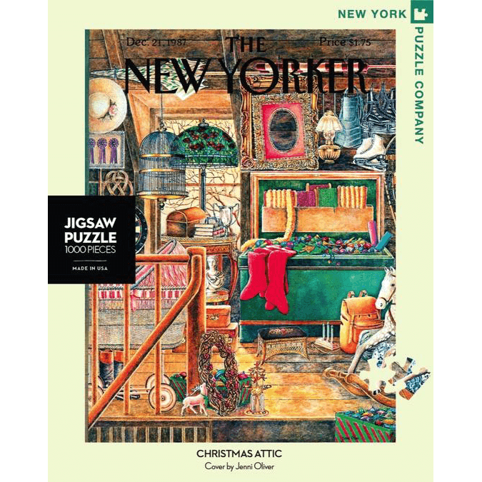 Puzzle (1000pc) New Yorker : Christmas Attic