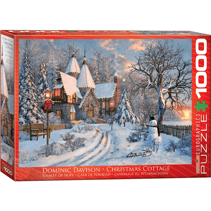 Puzzle (1000pc) Christmas Cottage
