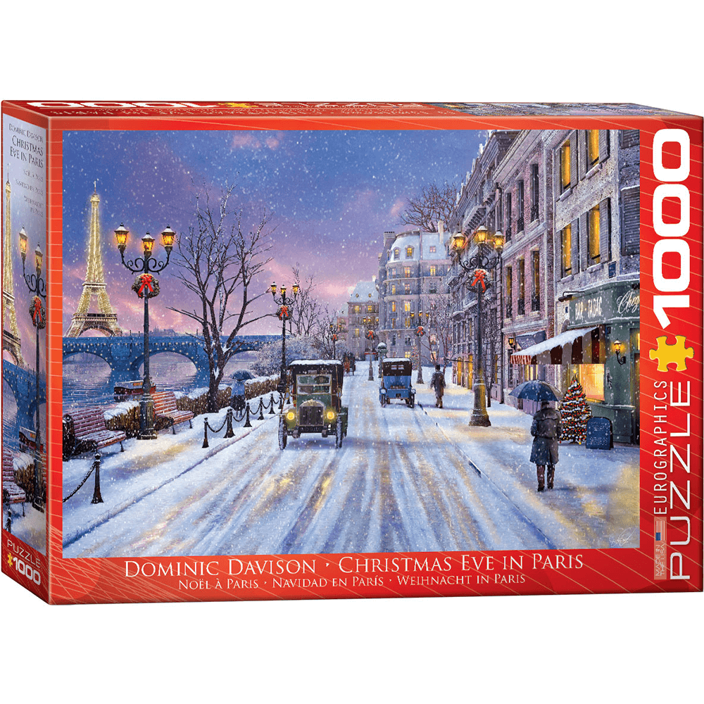 Puzzle (1000pc) Christmas Eve in Paris