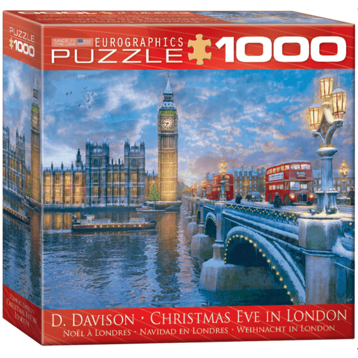 Puzzle (1000pc) Christmas Eve in London