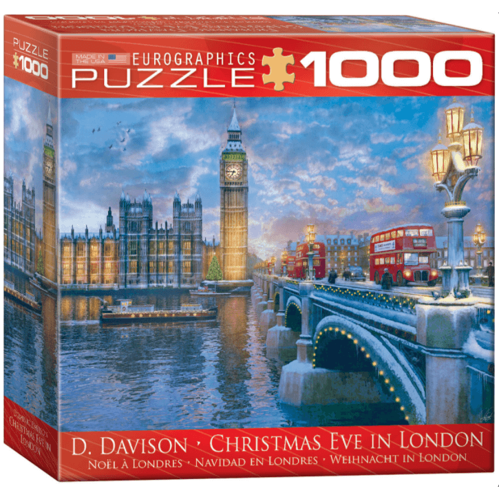 Puzzle (1000pc) Christmas Eve in London