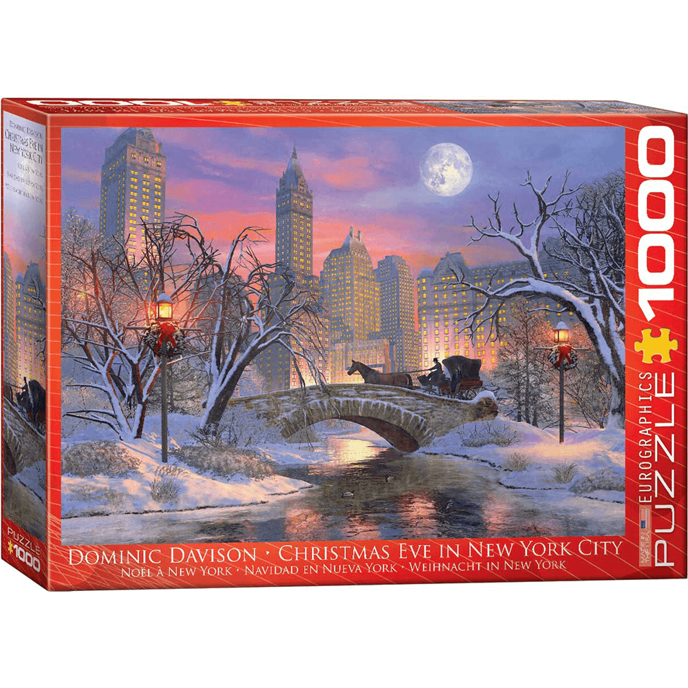 Puzzle (1000pc) Christmas Eve in New York