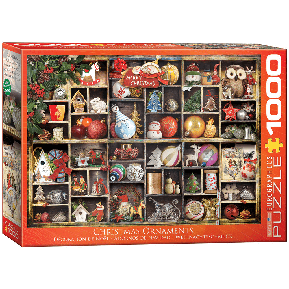 Puzzle (1000pc) Christmas Ornaments