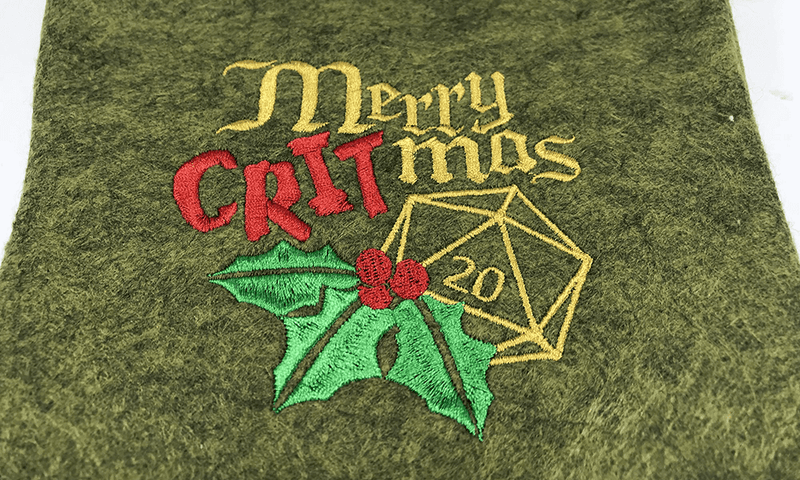 Christmas Stocking : Merry Critmas