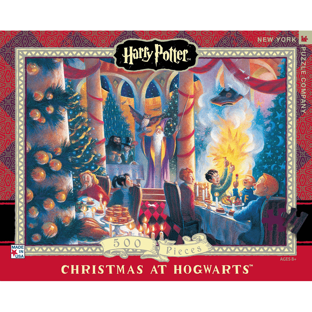 Puzzle (500pc) Harry Potter : Christmas at Hogwarts
