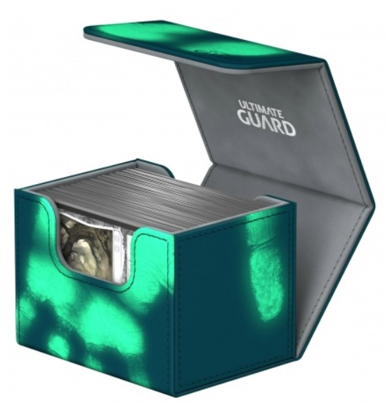 Deck Box Ultimate Guard Chromiaskin (100ct) Petrol