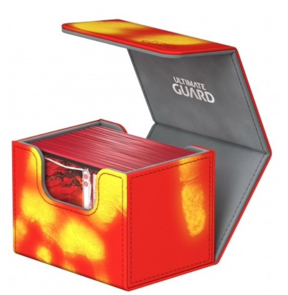 Deck Box Ultimate Guard Chromiaskin (100ct) Red