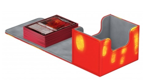 Deck Box Ultimate Guard Chromiaskin (100ct) Red