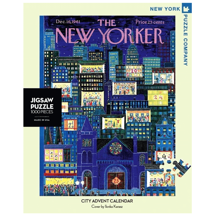 Puzzle (1000pc) New Yorker : City Advent Calendar