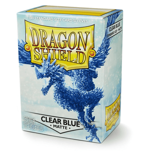 Sleeves Dragon Shield (100ct) Matte : Clear Blue