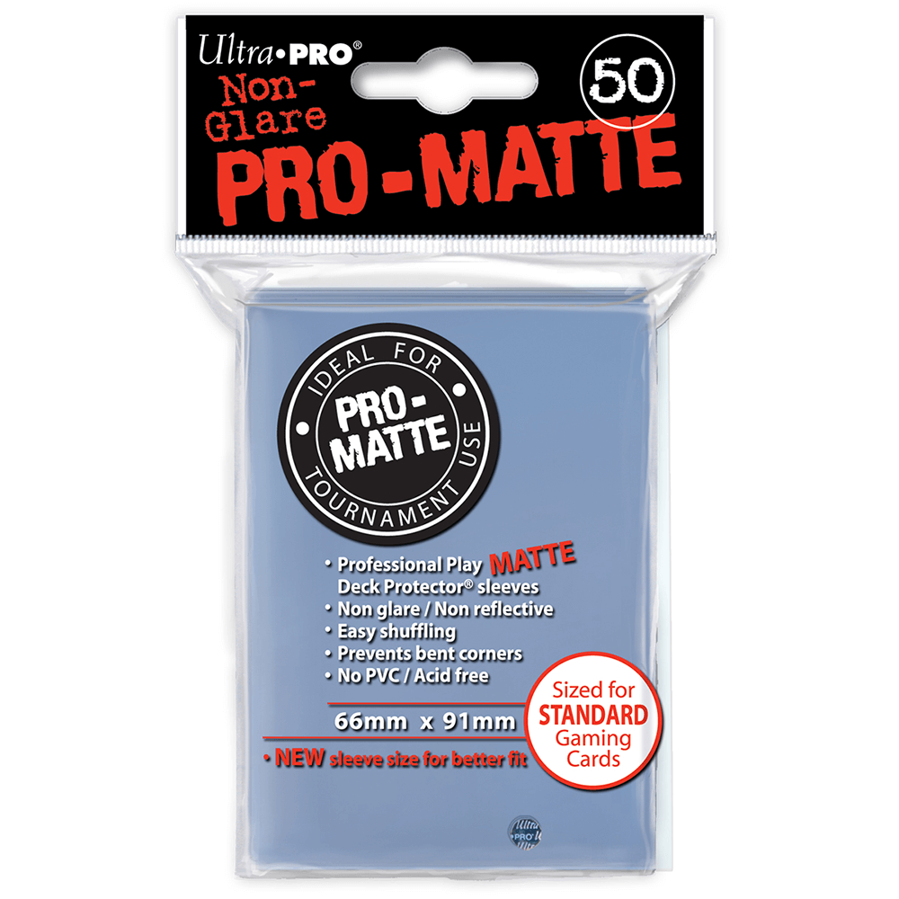 Sleeves Ultra Pro (50ct) Pro Matte : Clear