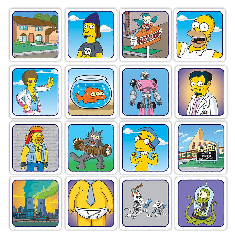 Codenames Simpsons