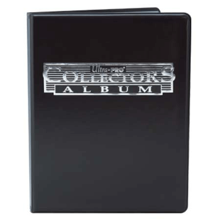 Binder UP (4 Pocket) Collector's Album : Black