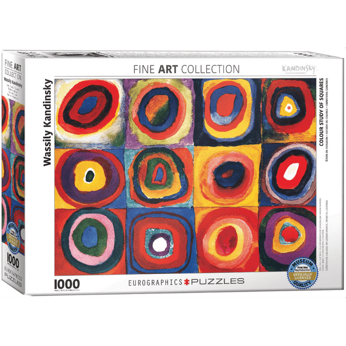 Puzzle (1000pc) Fine Art : Colour Study of Squares