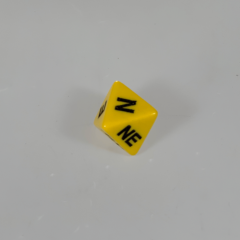 Polyhedral Dice d8 (16mm) Compass