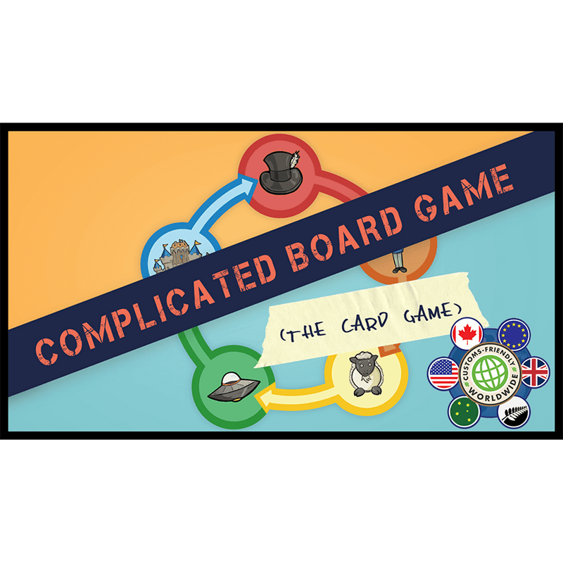 Complicated Board Game The Card Game