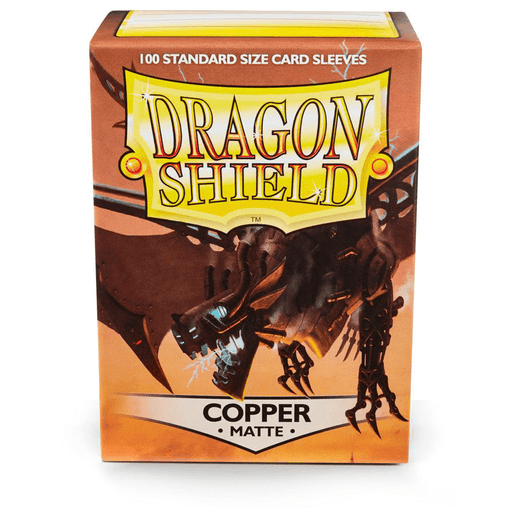 Sleeves Dragon Shield (100ct) Matte : Copper