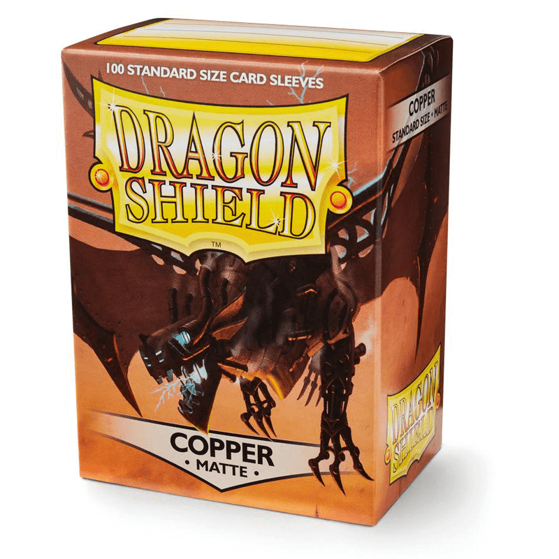 Sleeves Dragon Shield (100ct) Matte : Copper